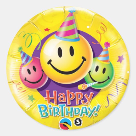 Birthday Sticker (Voorkant)