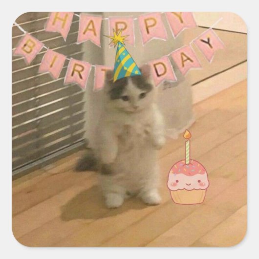 Birthday stickers (Voorkant)