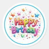 Birthday Stickers (Voorkant)