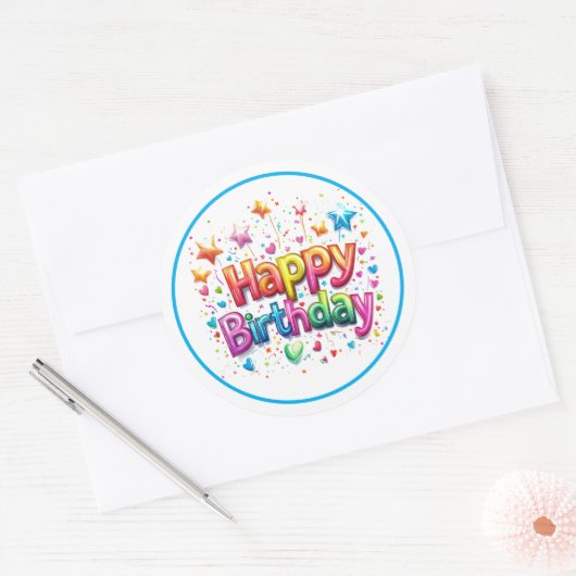 Birthday Stickers (Envelop)