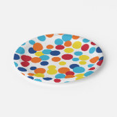 Birthday Stippen Paper Borden Papieren Bordje (Gekanteld)