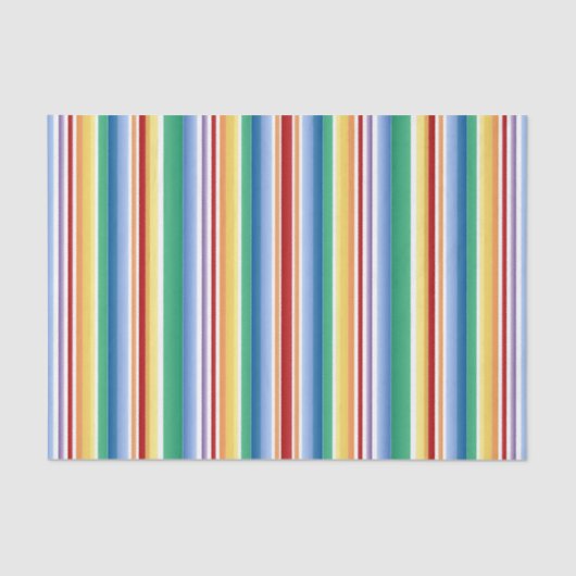 Birthday Stripes Tissuepapier (Voorkant)