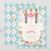 Birthday Sugar Plum Fairy Kaart (Voorkant / Achterkant)