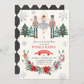 Birthday Sugar Plum Fairy Kaart (Voorkant / Achterkant)