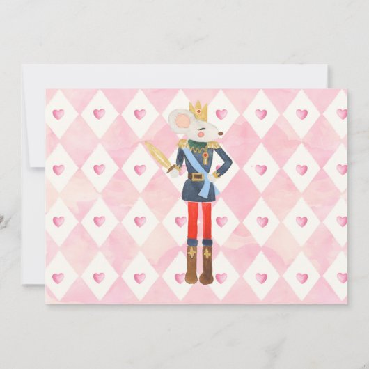 Birthday Sugar Plum Fairy Kaart (Achterkant)