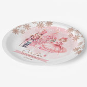 Birthday Sugar Plum Fairy Papieren Bordje (Gekanteld)