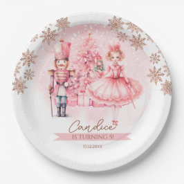 Birthday Sugar Plum Fairy Papieren Bordje