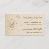 Birthday Supplies Ballon Gold Beige Visitekaartje (Achterkant)