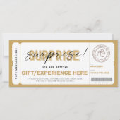 Birthday Surprise Cicket Certificate Sjabloon (Voorkant)