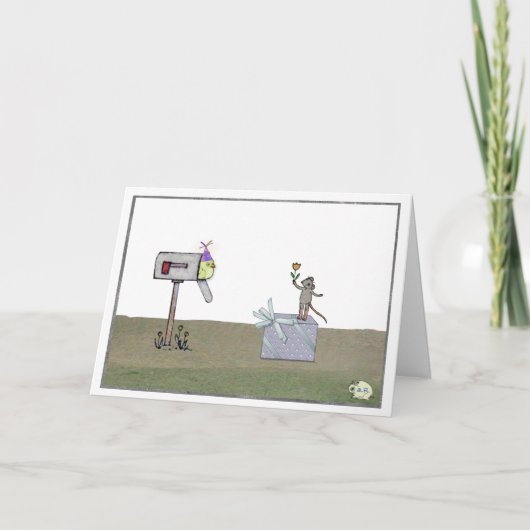 Birthday Surprise Kaart (Voorkant)