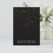 Birthday Surprise Party Invitation Vip Invitation Kaart (Staand voorkant)