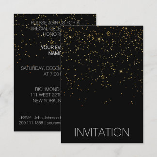 Birthday Surprise Party Invitation Vip Invitation Kaart