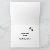 Birthday Sweeat Wild Thing Wolf Humor Art Kaart (Binnen)