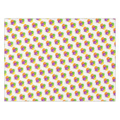 Birthday Table Cloth with Balloons and Confetti Tafelkleed (Voorkant (Horizontaal))