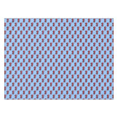 Birthday Tablecloth Kind Blue and Red Fire Truck Tafelkleed (Voorkant (Horizontaal))