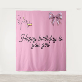 Birthday tapestries wandkleed
