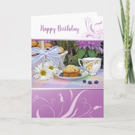 Birthday Tea Party Kaart
