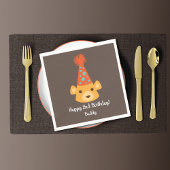 Birthday Teddy Bear die een Pet van de Partij van Servet