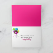 Birthday Teddy Bear die oude Humor krijgt Kaart (Binnen)