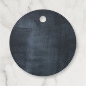 Birthday-thema Rode en zwarte spin Bedankjes Labels (Achterkant)