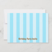 Birthday Theme - Cute Dinosaurs Kaart (Achterkant)