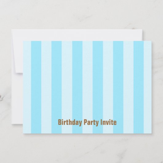 Birthday Theme - Cute Dinosaurs Kaart (Achterkant)