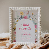 Birthday Time Capsule Sign.