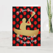 Birthday To The Next 365 Kayaking Days Kaart (Voorkant)