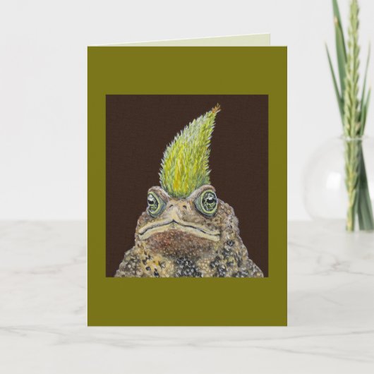 Birthday Toad-kaart Kaart (Voorkant)