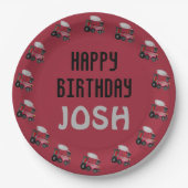 Birthday Train Papieren Bordje (Voorkant)