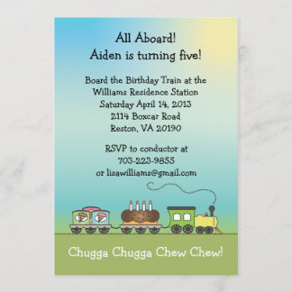 Birthday-training voor Cake & Ice Cream - 5x7 form Kaart