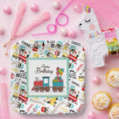 Birthday-training voor kinderen papieren bordje (Feest)