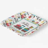 Birthday-training voor kinderen papieren bordje (Gebogen)