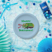 Birthday Trash Truck Papieren Bordje (Feest)