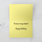 Birthday Treasure Kaart (Binnen)