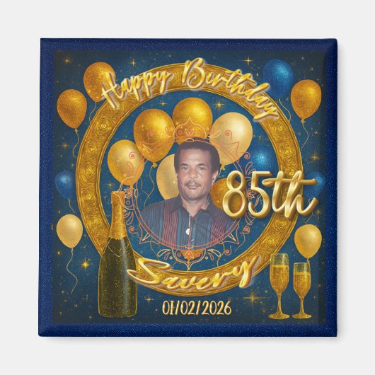 'Birthday Treasures: Designs for every Age' Magnet (Voorkant)