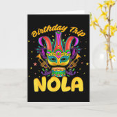 Birthday Trip Nola, So New Orleans You Wouldn't Un Kaart (Gele Bloem)