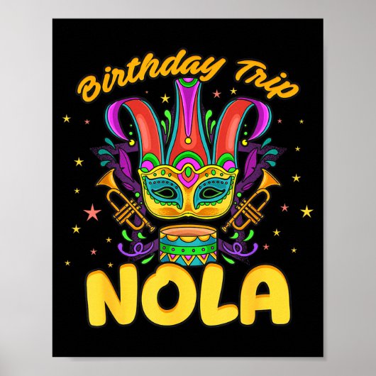 Birthday Trip Nola, So New Orleans You Wouldn't Un Poster (Voorkant)
