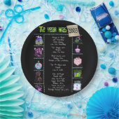 Birthday Trivia Facts Paper Bord 2003 (Feest)