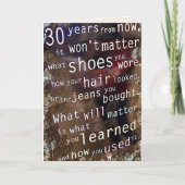 Birthday Truism Kaart (Voorkant)