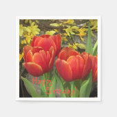 Birthday Tulip Servetten (Voorkant)