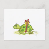 Birthday Turtle Briefkaart (Voorkant)