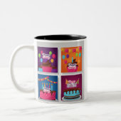 Birthday Two-Tone Coffee Mok (Links)