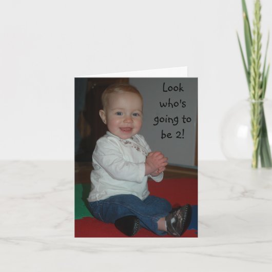 Birthday Uitnodiging (Voorkant)