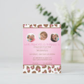 Birthday Uitnodiging (Staand voorkant)