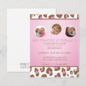 Birthday Uitnodiging (Voorkant / Achterkant)