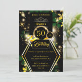 Birthday Uitnodiging (Staand voorkant)