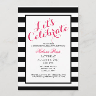 Birthday Uitnodiging