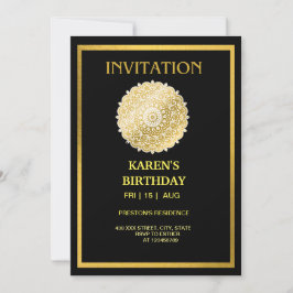 Birthday Uitnodiging