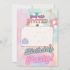 Birthday Uitnodiging